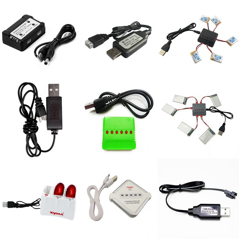 3.7v 7.4v 11.1V USB 드론 배터리 전용 충전기 각종