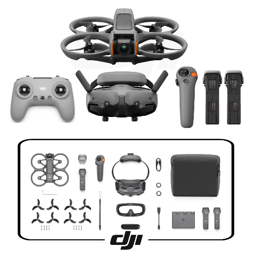 DJI 아바타 2 Avata2 플라이모어 FPV 조종기3 콤보 세트(배터리3개,조종기)