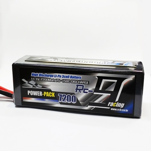 토이믹스 알씨구 RC9 11 1V 7200mAh 리튬폴리머 드론 배터리 75-150C