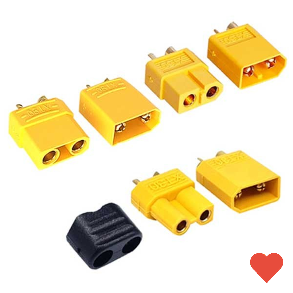 60 90 커넥터 드론 RC카 배터리 연결 1개 XT60H