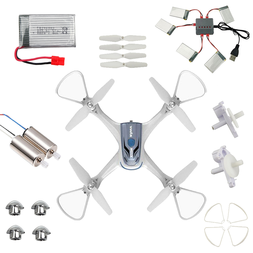 SYMA X15 X15W 드론배터리 부품 모터 충전기