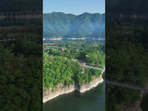 [드론촬영] 임실군(옥정호출렁다리)_MAVIC3PRO/Yimsil County (Okjeongho Calling Leash)_MAVIC3PRO