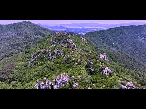 [남도의 공룡능선, 강진 주작산] (4K 드론영상) | 주작산이 왜 명산이라 불릴까? | 대한민국 최고의 암릉미!