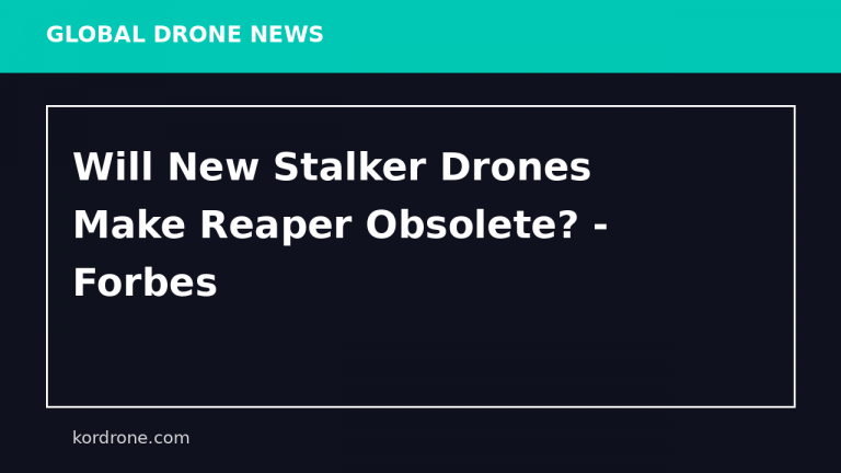 Will New Stalker Drones Make Reaper Obsolete? - Forbes