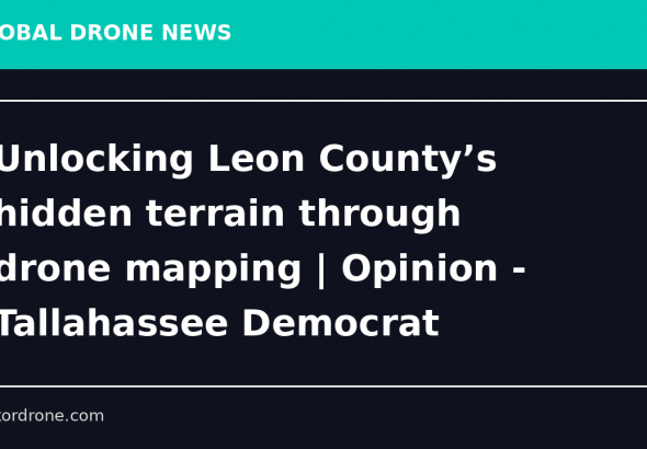 Unlocking Leon County’s hidden terrain through drone mapping | Opinion - Tallahassee Democrat