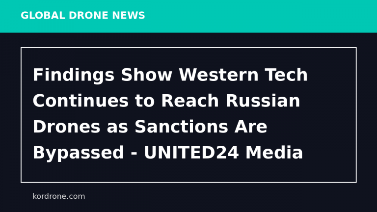 Findings Show Western Tech Continues to Reach Russian Drones as Sanctions Are Bypassed - UNITED24 Media