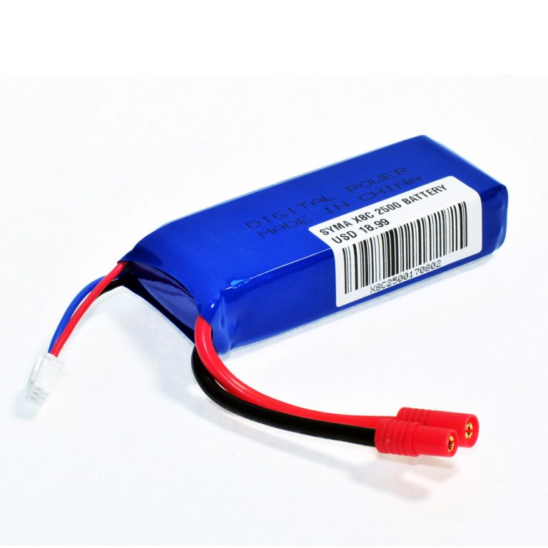 SYMA X8W X8G 드론배터리, 7.4V 2500mAh 배터리