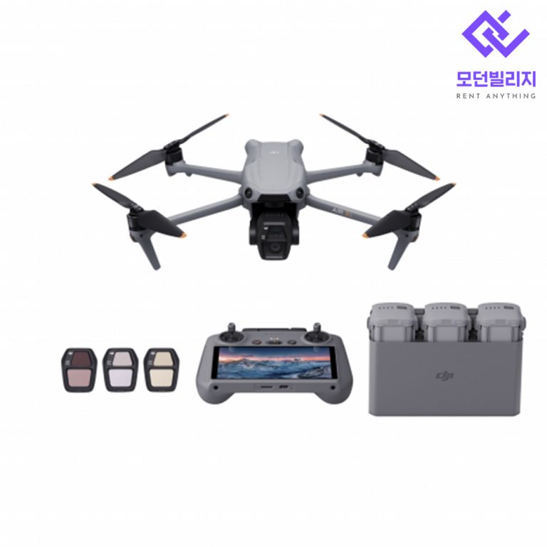 DJI 매빅에어 3s 플라이모어 킷 rc2 렌탈/임대/렌트