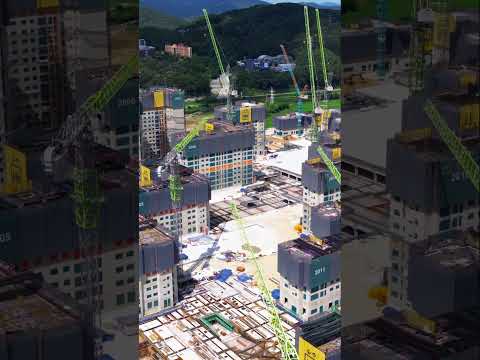 (2026년 7월) 용인푸르지오원클러스터 현장 드론 영상