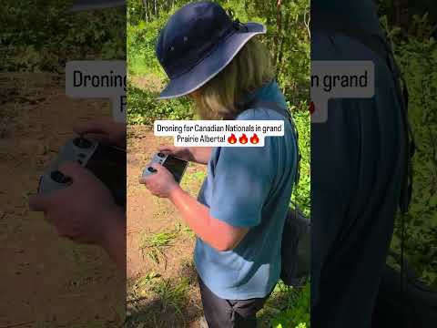 Droningfor Canadian Nationals with bonus free blueberries!