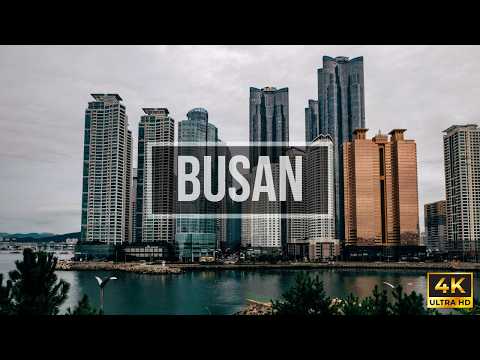 Busan South Korea from Above 🇰🇷 | 4K Aerial Drone Views | 부산 항공뷰