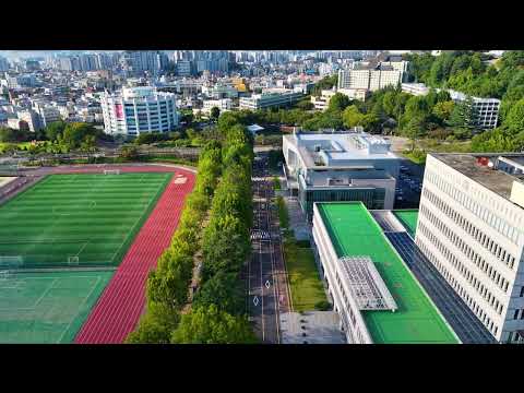 [4K] 광주 조선대학교 드론 촬영 영상