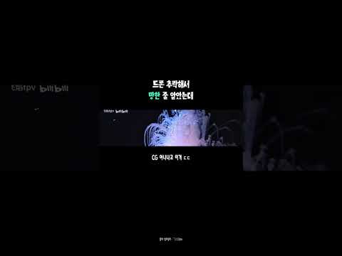 드론 추락해서 망한 줄 알았는데 찍힌 영상 수준